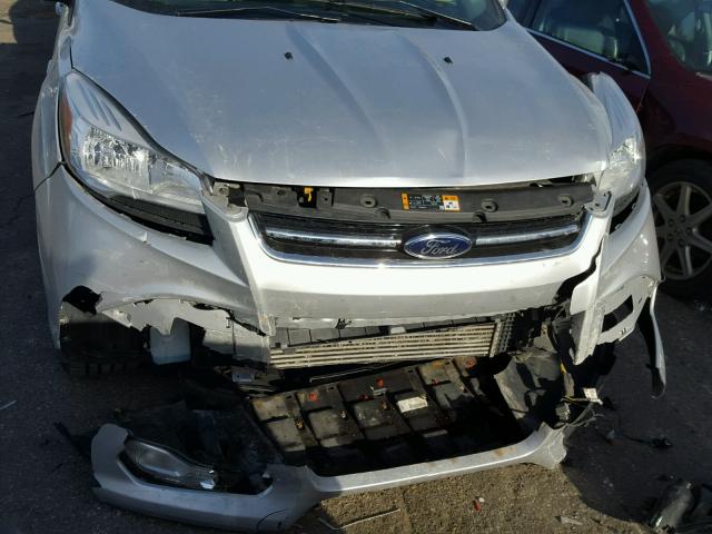 1FMCU9J99EUB66497 - 2014 FORD ESCAPE TIT SILVER photo 9