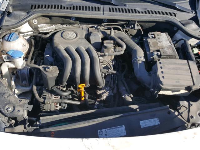 3VW2K7AJ9CM404061 - 2012 VOLKSWAGEN JETTA BASE WHITE photo 7