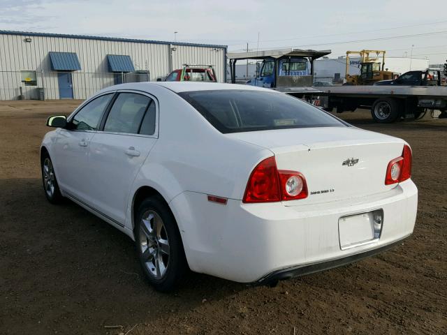 1G1ZC5EB0AF177130 - 2010 CHEVROLET MALIBU 1LT 白色 照片 3