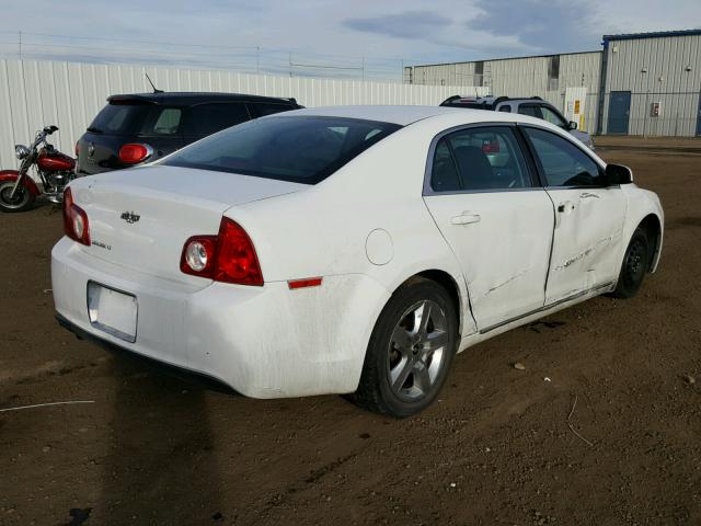 1G1ZC5EB0AF177130 - 2010 CHEVROLET MALIBU 1LT 白色 照片 4