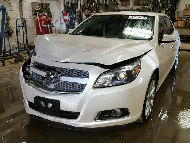 1G11H5SA7DF138355 - 2013 CHEVROLET MALIBU LTZ 白色 照片 2