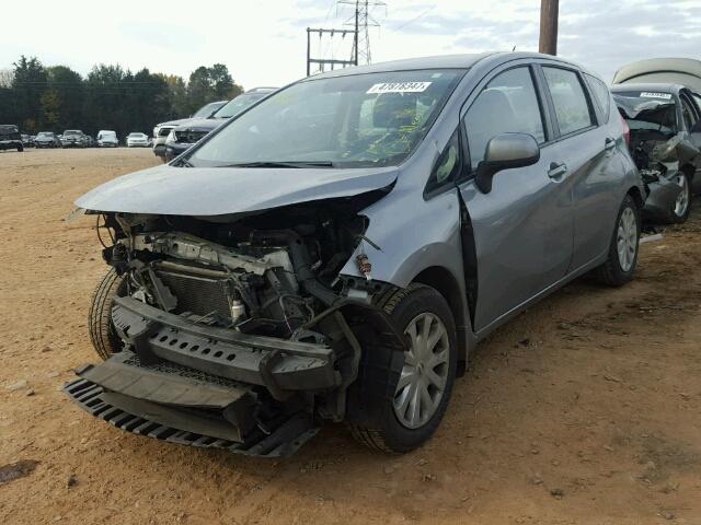 3N1CE2CP0EL365598 - 2014 NISSAN VERSA NOTE GRAY photo 2