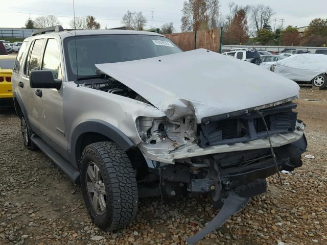 1FMEU63E16UA57034 - 2006 FORD EXPLORER X SILVER photo 1