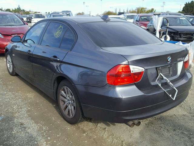 WBAVD13586KV04331 - 2006 BMW 325 XI GRAY photo 3