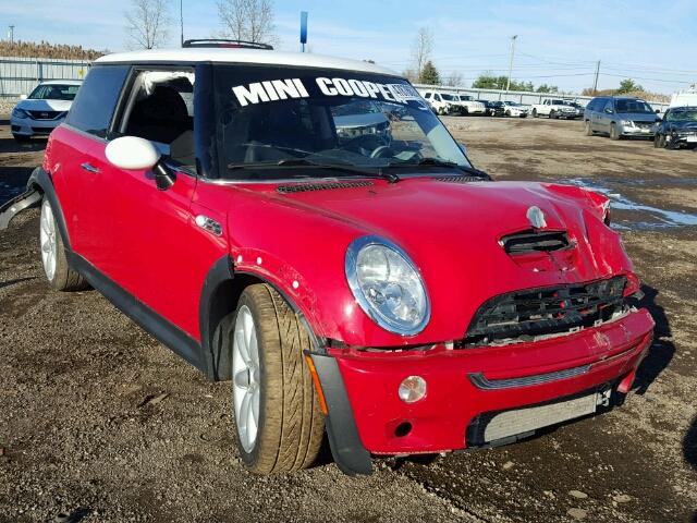 WMWRE33462TD51862 - 2002 MINI COOPER S RED photo 1