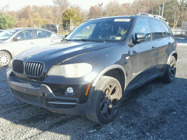 5UXFE83548L165995 - 2008 BMW X5 4.8I BLACK photo 2