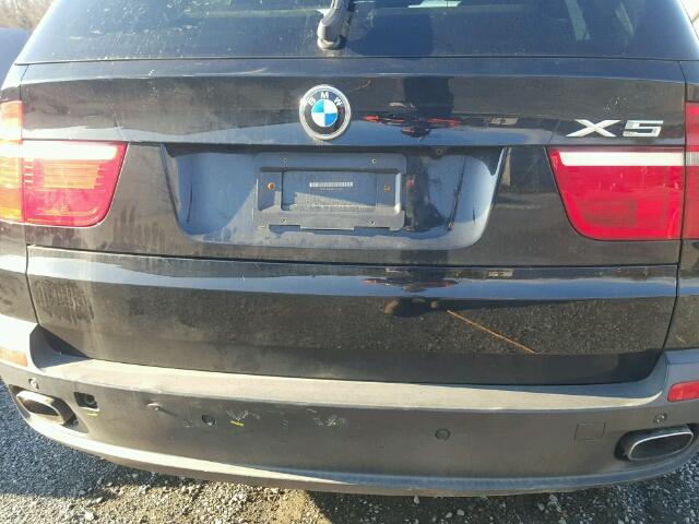 5UXFE83548L165995 - 2008 BMW X5 4.8I BLACK photo 9