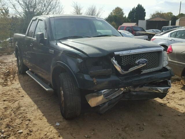 1FTPX12514NC71134 - 2004 FORD F150 أسود صورة 1