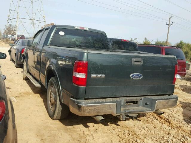 1FTPX12514NC71134 - 2004 FORD F150 أسود صورة 3