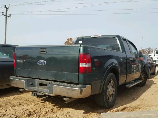 1FTPX12514NC71134 - 2004 FORD F150 أسود صورة 4