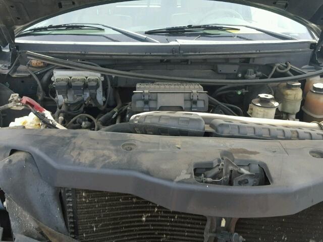 1FTPX12514NC71134 - 2004 FORD F150 أسود صورة 7