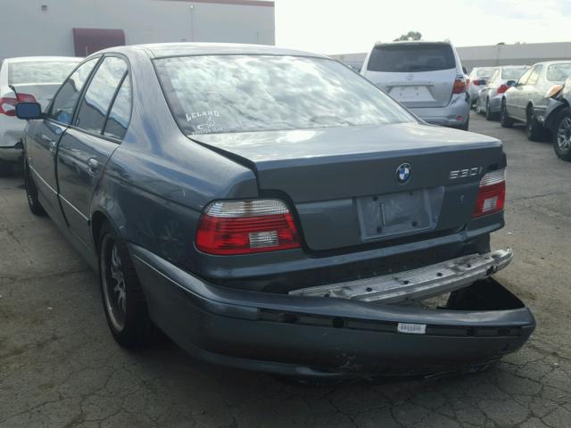 WBADT53423CE94577 - 2003 BMW 530 I GRAY photo 3