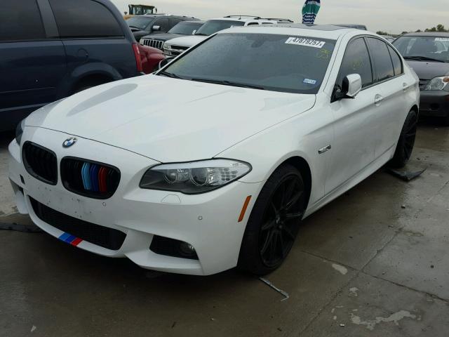 WBAXH5C50DD112157 - 2013 BMW 528 XI WHITE photo 2