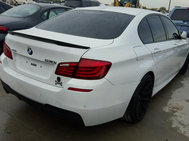 WBAXH5C50DD112157 - 2013 BMW 528 XI WHITE photo 4