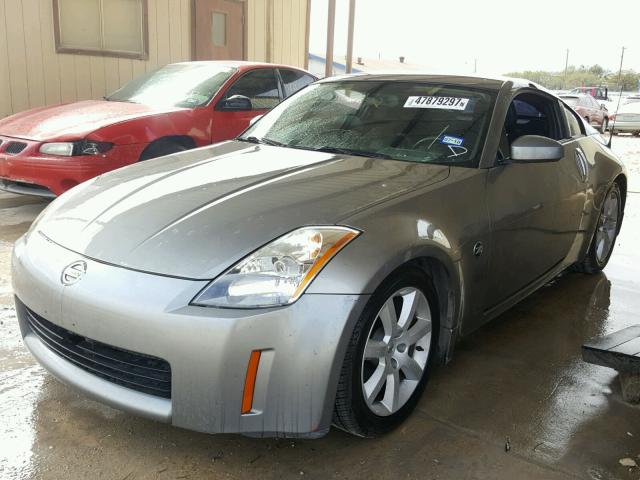 JN1AZ34E73T006014 - 2003 NISSAN 350Z COUPE SILVER photo 2