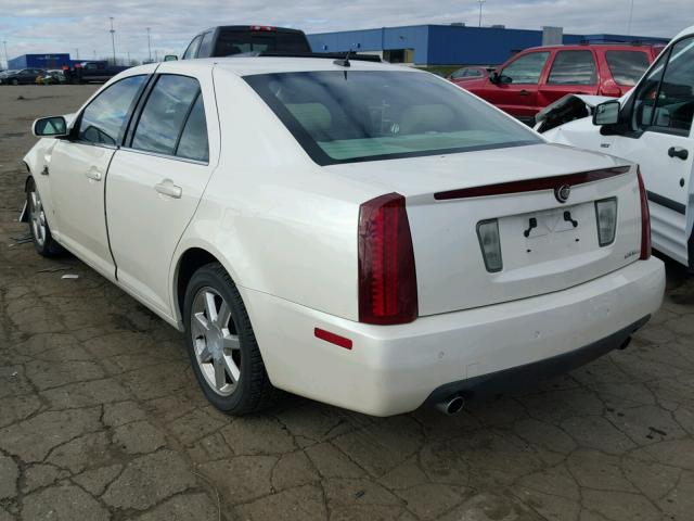 1G6DW677760218308 - 2006 CADILLAC STS WHITE photo 3