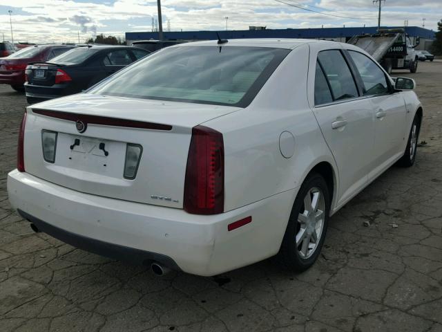 1G6DW677760218308 - 2006 CADILLAC STS WHITE photo 4