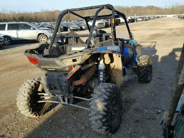 3NSVDE992FF379245 - 2015 POLARIS RZR XP 100 BLUE photo 4