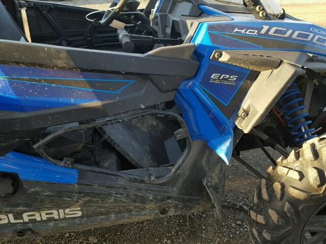 3NSVDE992FF379245 - 2015 POLARIS RZR XP 100 BLUE photo 9