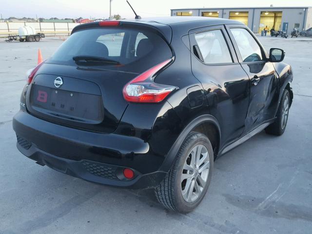 JN8AF5MR8GT607947 - 2016 NISSAN JUKE S BLACK photo 4