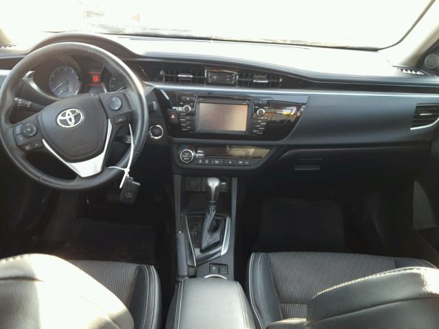 5YFBURHE3EP064905 - 2014 TOYOTA COROLLA L GRAY photo 9