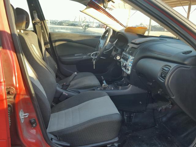 3N1AB51D14L735773 - 2004 NISSAN SENTRA SE- RED photo 5