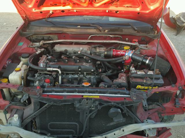 3N1AB51D14L735773 - 2004 NISSAN SENTRA SE- RED photo 7