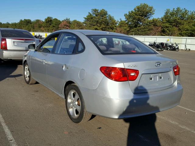 KMHDU46D58U349405 - 2008 HYUNDAI ELANTRA GL SILVER photo 3