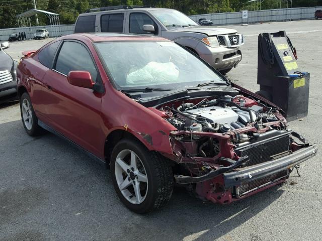 JH4DC53842C003734 - 2002 ACURA RSX RED photo 1