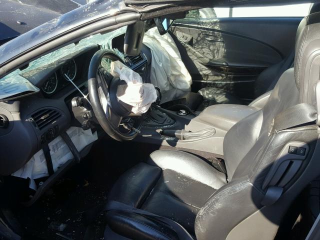 WBAEK73435B328044 - 2005 BMW 645 CI AUT BLACK photo 5