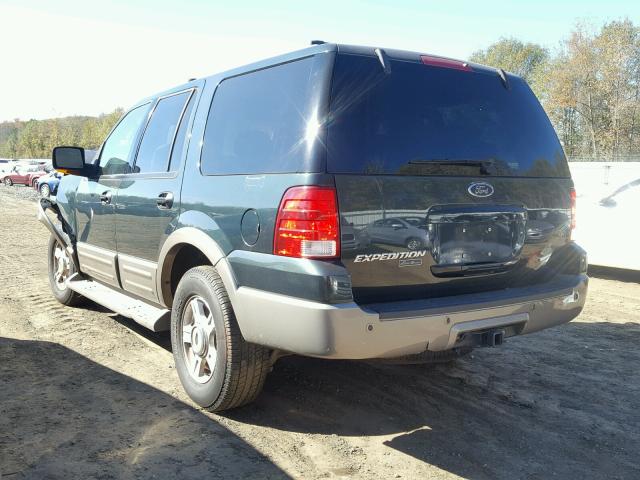 1FMPU17L73LB94582 - 2003 FORD EXPEDITION GREEN photo 3