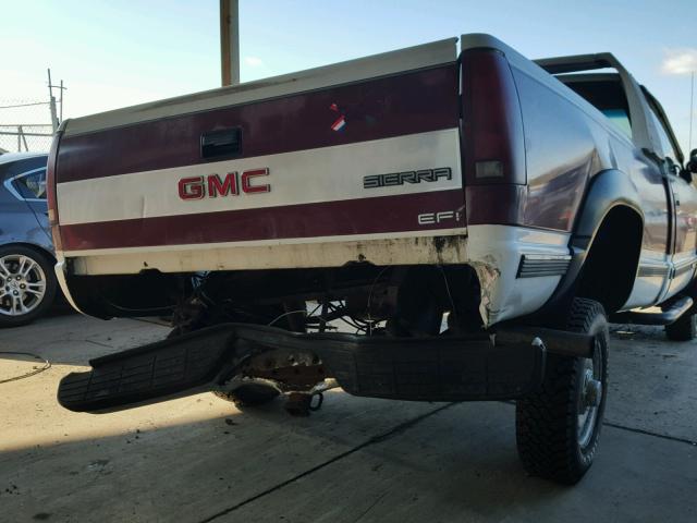 1GTDK14K8KE551165 - 1989 GMC SIERRA K15 TWO TONE photo 9