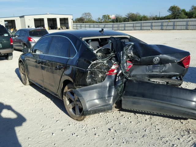 1VWAT7A36EC028787 - 2014 VOLKSWAGEN PASSAT S შავი ფოტო 3