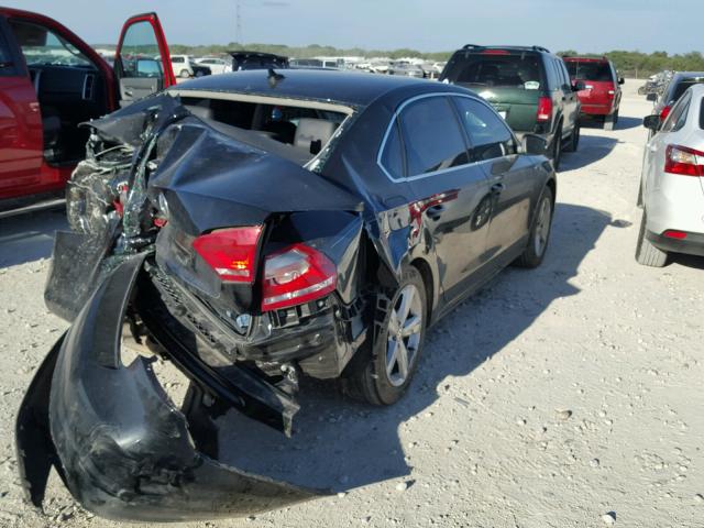 1VWAT7A36EC028787 - 2014 VOLKSWAGEN PASSAT S შავი ფოტო 4