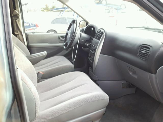 2A4GP54L87R284225 - 2007 CHRYSLER TOWN & COU TEAL photo 5