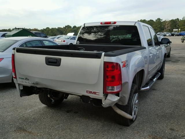 3GTP2WE32BG354986 - 2011 GMC SIERRA K15 SILVER photo 4