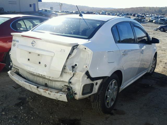 3N1AB6AP4AL714072 - 2010 NISSAN SENTRA 2.0 WHITE photo 4