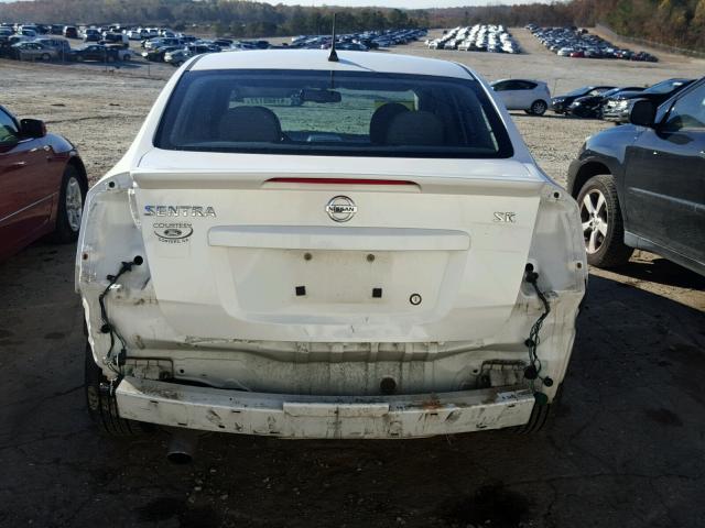 3N1AB6AP4AL714072 - 2010 NISSAN SENTRA 2.0 WHITE photo 9