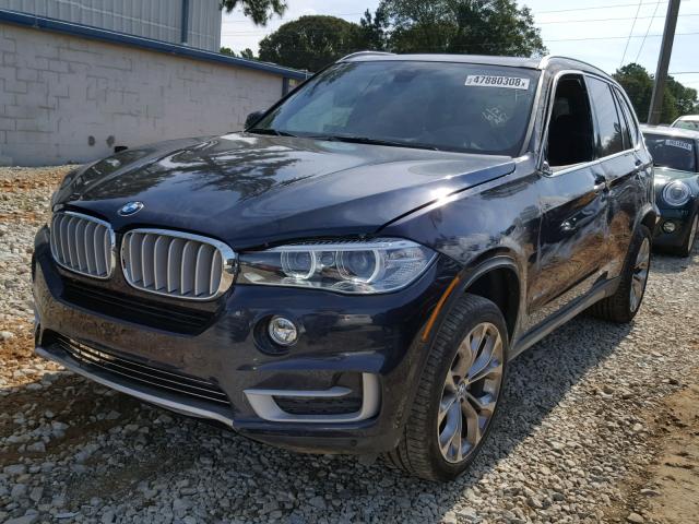 5UXKR2C57J0Z17826 - 2018 BMW X5 SDRIVE3 BLUE photo 2
