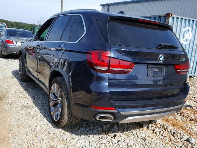 5UXKR2C57J0Z17826 - 2018 BMW X5 SDRIVE3 BLUE photo 3
