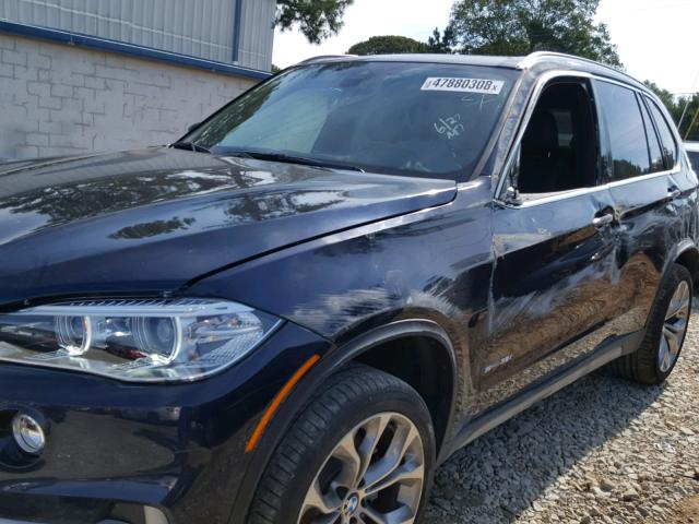 5UXKR2C57J0Z17826 - 2018 BMW X5 SDRIVE3 BLUE photo 9