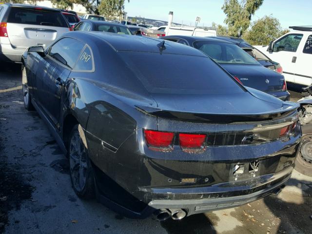 2G1FZ1EP2D9800332 - 2013 CHEVROLET CAMARO ZL1 BLACK photo 3