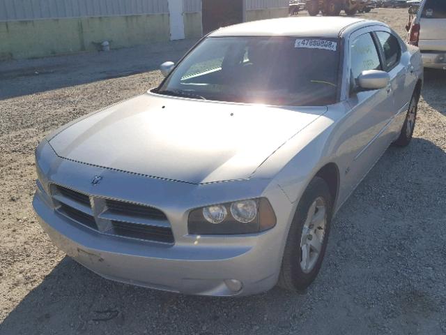 2B3CA3CV9AH214454 - 2010 DODGE CHARGER SX SILVER photo 2