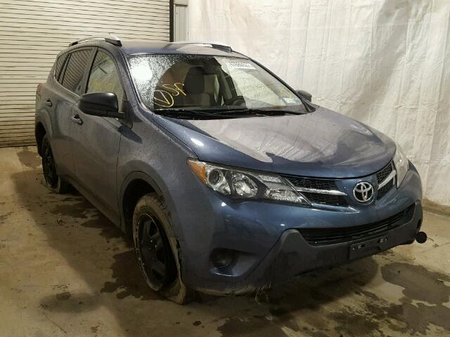 JTMBFREV2DD028378 - 2013 TOYOTA RAV4 LE Կապույտ լուսանկար 1