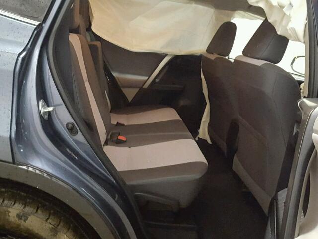 JTMBFREV2DD028378 - 2013 TOYOTA RAV4 LE Կապույտ լուսանկար 6