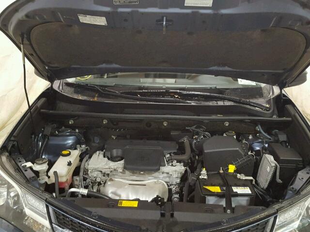 JTMBFREV2DD028378 - 2013 TOYOTA RAV4 LE Կապույտ լուսանկար 7