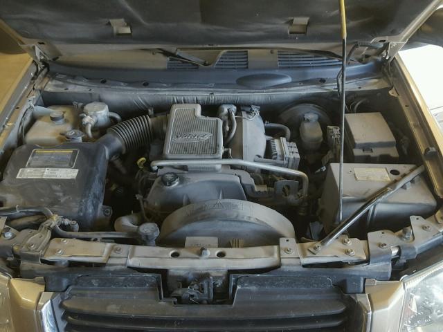 1GKDT13S542205047 - 2004 GMC ENVOY TAN photo 7