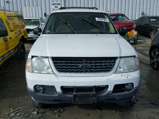 1FMZU73K83UB38671 - 2003 FORD EXPLORER X WHITE photo 9