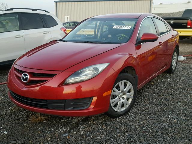 1YVHZ8BHXB5M03249 - 2011 MAZDA 6 I RED photo 2