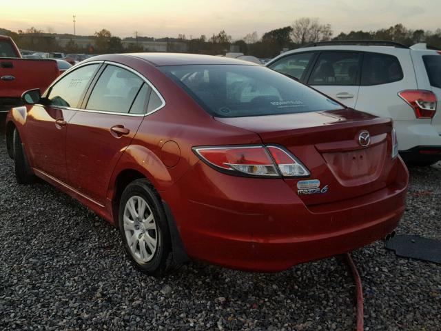 1YVHZ8BHXB5M03249 - 2011 MAZDA 6 I RED photo 3